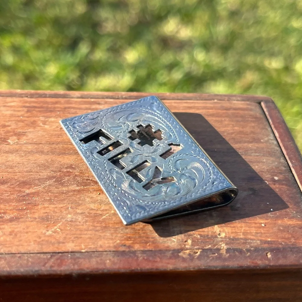 Alpaca Silver Money Clip